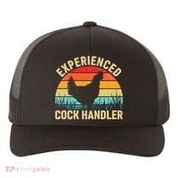 Experienced Cock Handler Chicken Farmer Pun Yupoong Adult 5-Panel Trucker Hat thumb 0