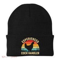 Experienced Cock Handler Chicken Farmer Pun Beanie thumb 0