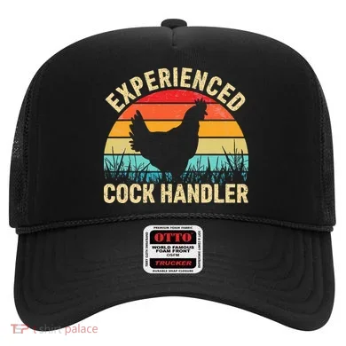 Experienced Cock Handler Chicken Farmer Pun Hat