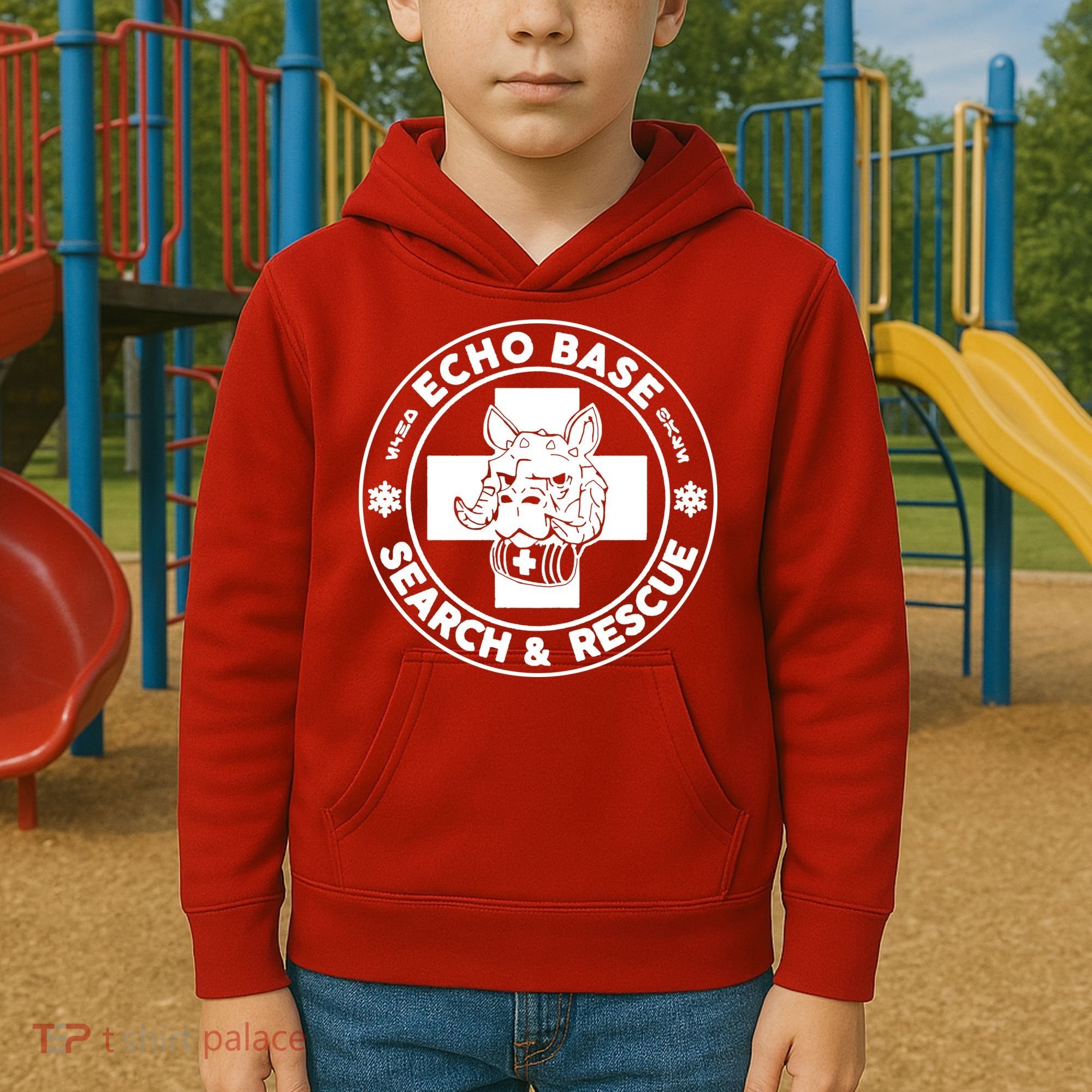Echo Base Search And Rescue Kids Hoodie