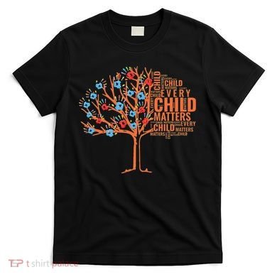Every Child In Matters Tree Orange Day T-Shirt