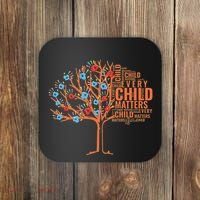 Every Child In Matters Tree Orange Day Coaster thumb 0