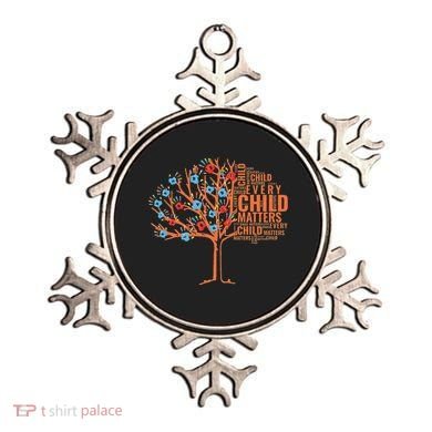 Every Child In Matters Tree Orange Day Ornament