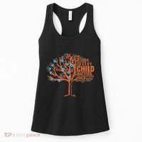 Every Child In Matters Tree Orange Day Women's Tank Top thumb 0