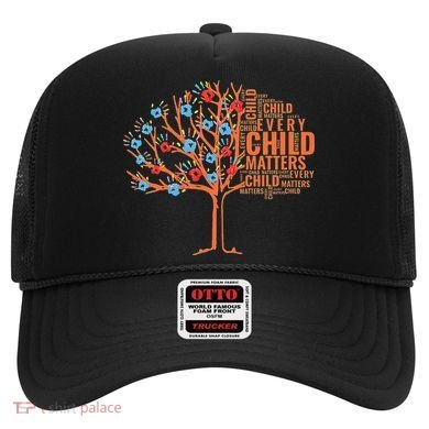 Every Child In Matters Tree Orange Day Hat