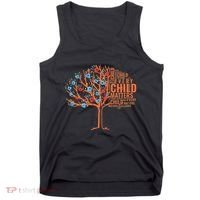 Every Child In Matters Tree Orange Day Tank Top thumb 0