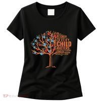 Every Child In Matters Tree Orange Day Women's T-Shirt thumb 0