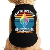 Ethereum Crypto Investor, HODL Ethereum, Crypto Coin, Funny ETH Doggie Tank thumb 0