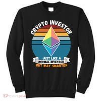 Ethereum Crypto Investor, HODL Ethereum, Crypto Coin, Funny ETH Sweatshirt thumb 0