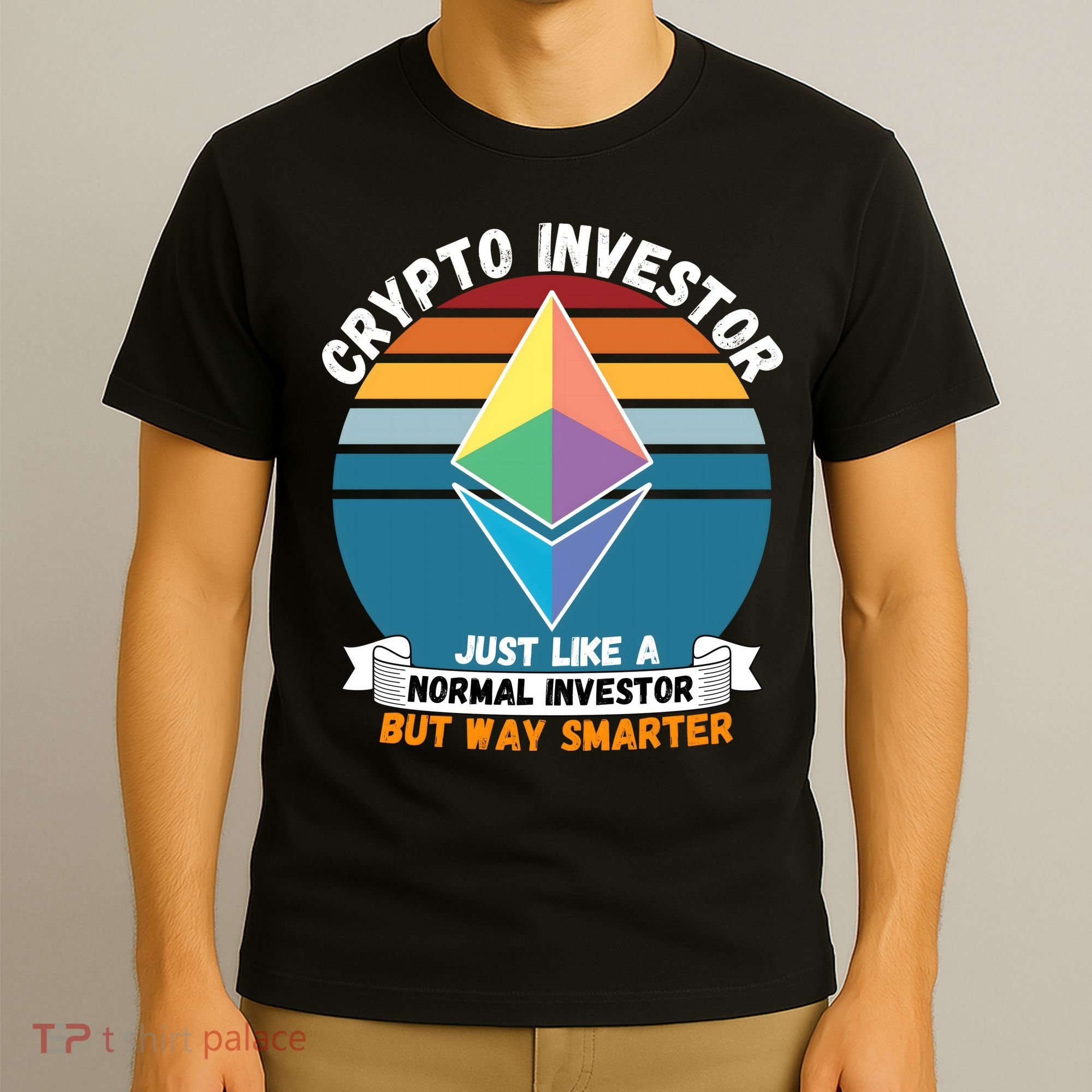 Ethereum Crypto Investor, HODL Ethereum, Crypto Coin, Funny ETH T-Shirt