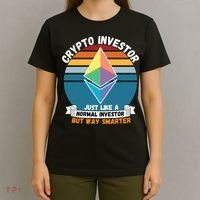 Ethereum Crypto Investor, HODL Ethereum, Crypto Coin, Funny ETH T-Shirt thumb 4