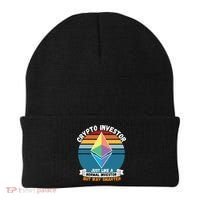 Ethereum Crypto Investor, HODL Ethereum, Crypto Coin, Funny ETH Beanie thumb 0