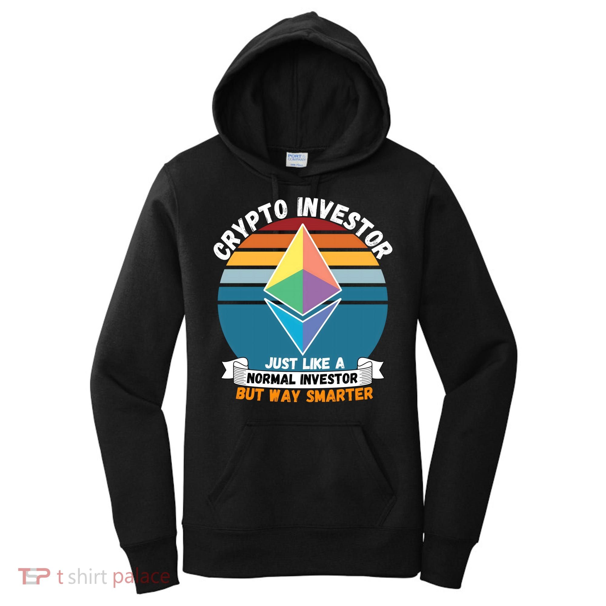 Ethereum Crypto Investor, HODL Ethereum, Crypto Coin, Funny ETH Women's Hoodie