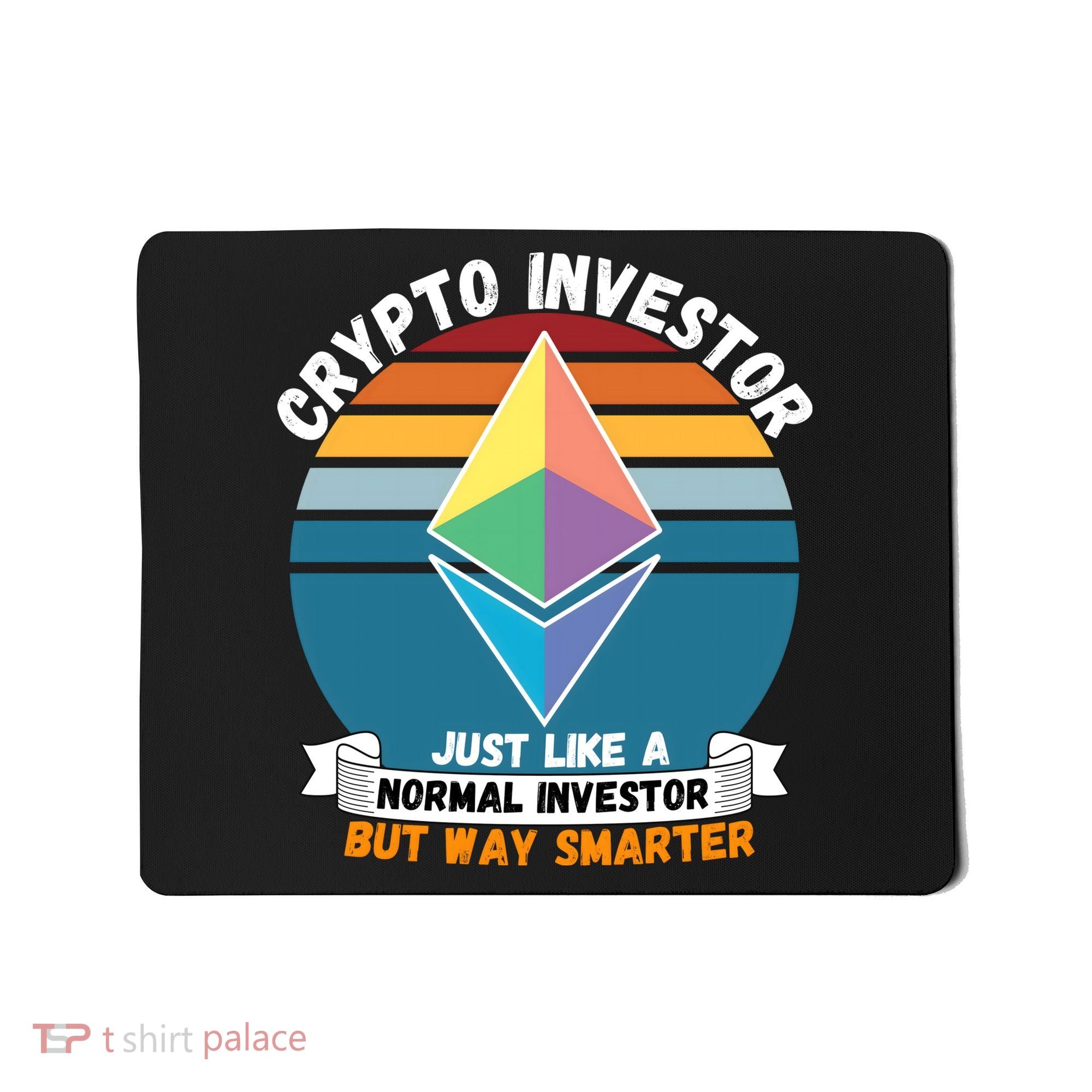 Ethereum Crypto Investor, HODL Ethereum, Crypto Coin, Funny ETH Mousepad