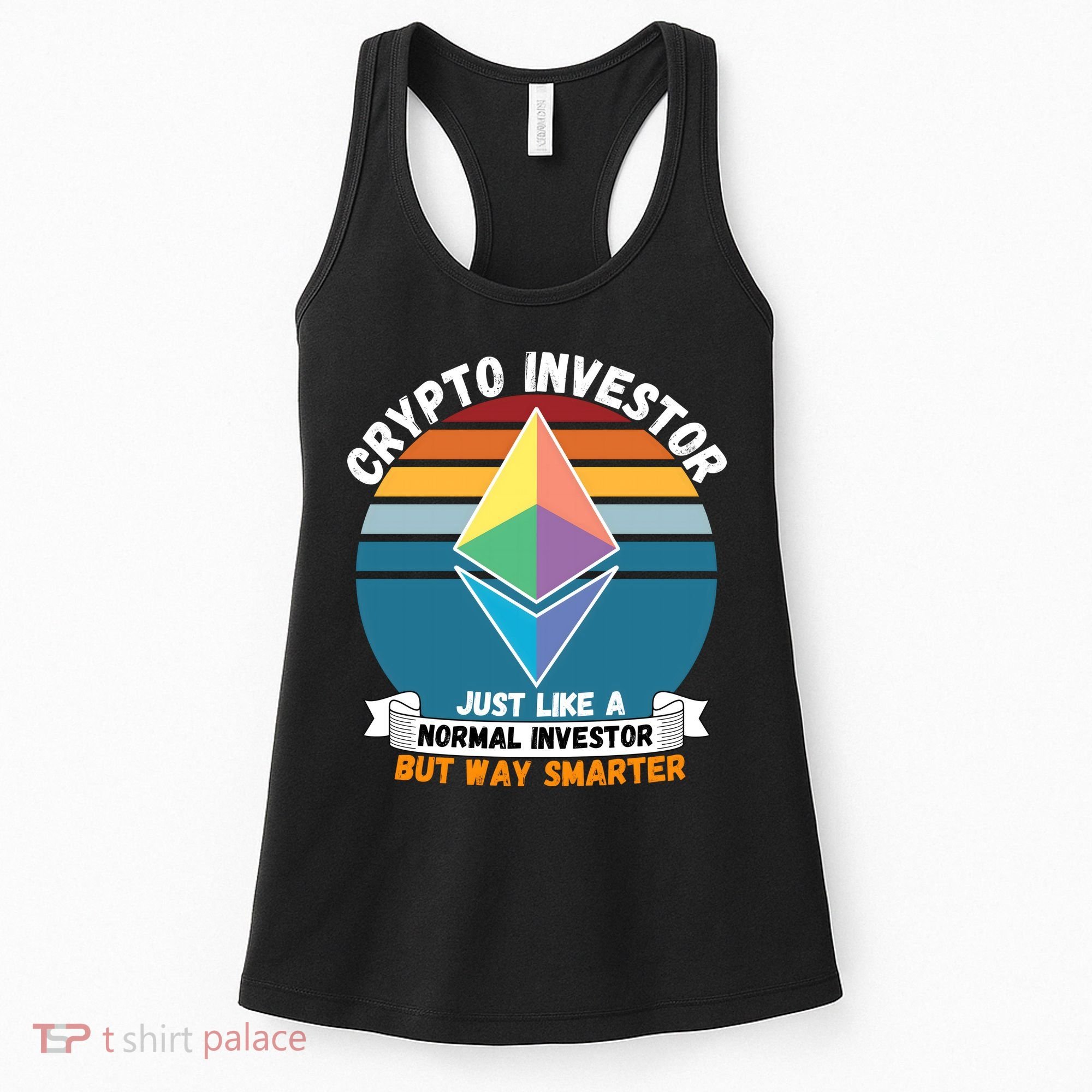 Ethereum Crypto Investor, HODL Ethereum, Crypto Coin, Funny ETH Women's Tank Top