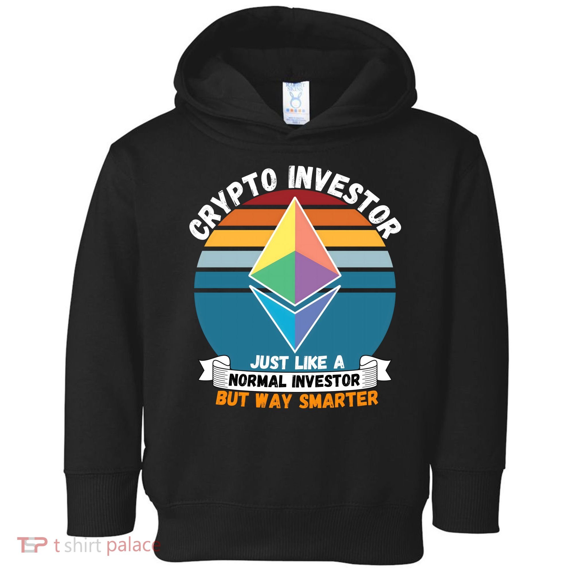 Ethereum Crypto Investor, HODL Ethereum, Crypto Coin, Funny ETH Toddler Hoodie