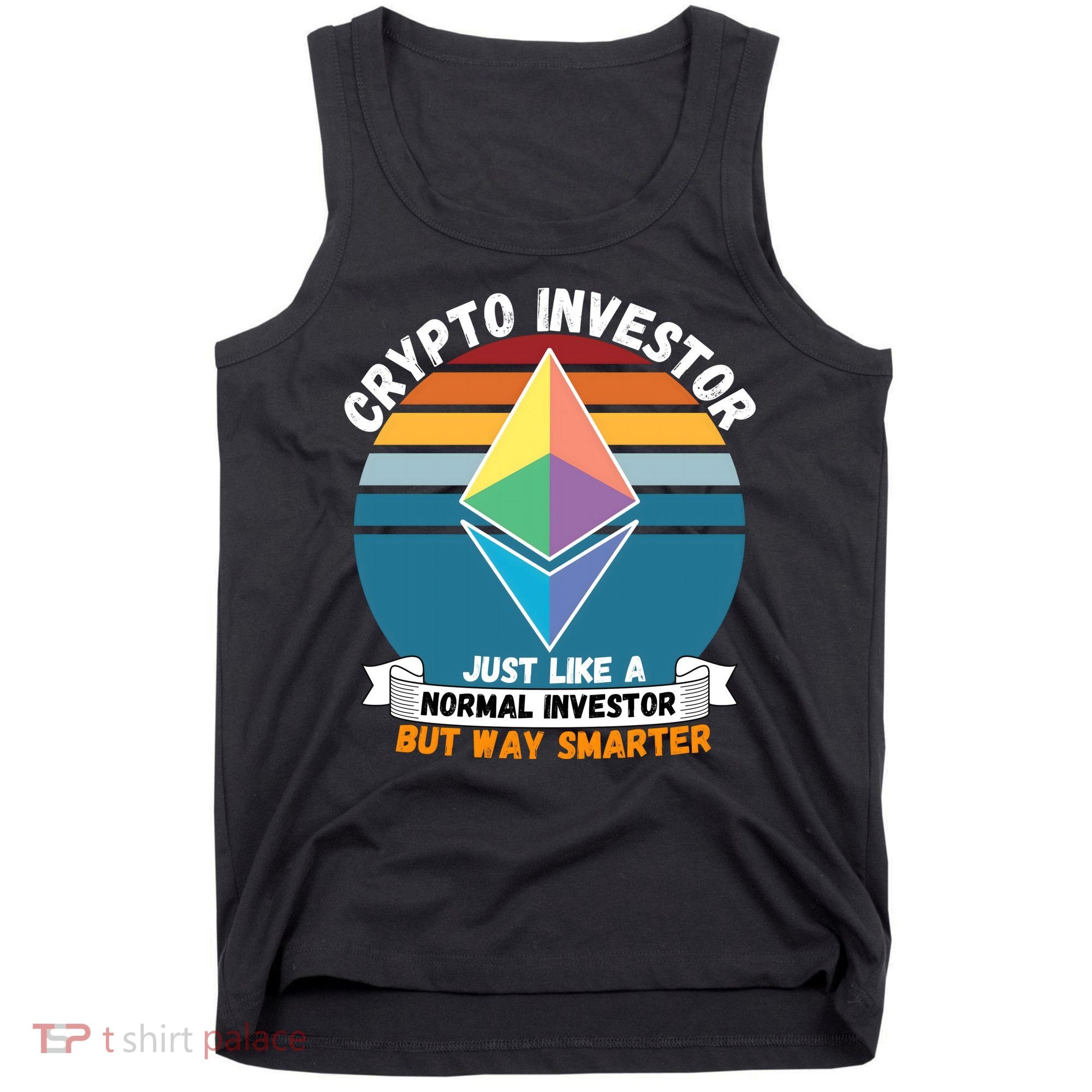 Ethereum Crypto Investor, HODL Ethereum, Crypto Coin, Funny ETH Tank Top
