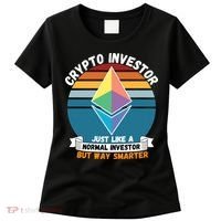 Ethereum Crypto Investor, HODL Ethereum, Crypto Coin, Funny ETH Women's T-Shirt thumb 0