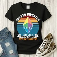 Ethereum Crypto Investor, HODL Ethereum, Crypto Coin, Funny ETH Women's T-Shirt thumb 3