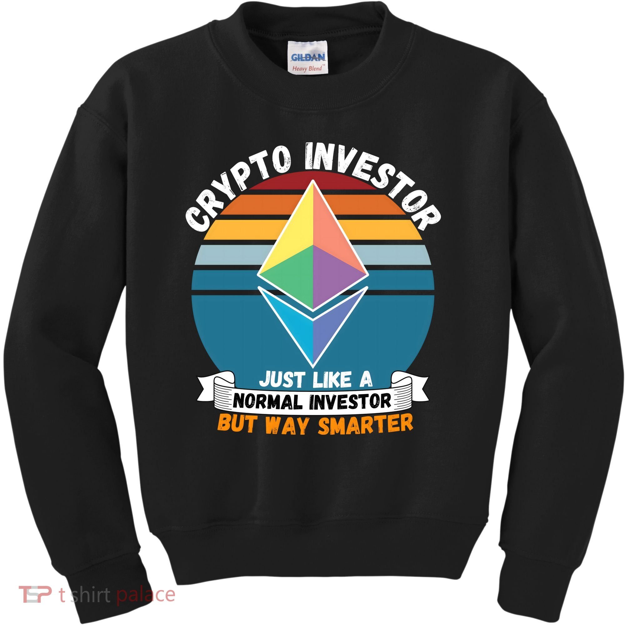 Ethereum Crypto Investor, HODL Ethereum, Crypto Coin, Funny ETH Kids Sweatshirt