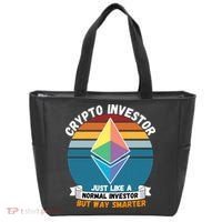 Ethereum Crypto Investor, HODL Ethereum, Crypto Coin, Funny ETH Tote Bag thumb 0