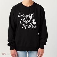 Every Child In Matters Orange Day Kindness Equality Unity Women's Sweatshirt thumb 0
