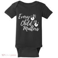 Every Child In Matters Orange Day Kindness Equality Unity Baby Bodysuit thumb 0