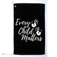 Every Child In Matters Orange Day Kindness Equality Unity Golf Towel thumb 0