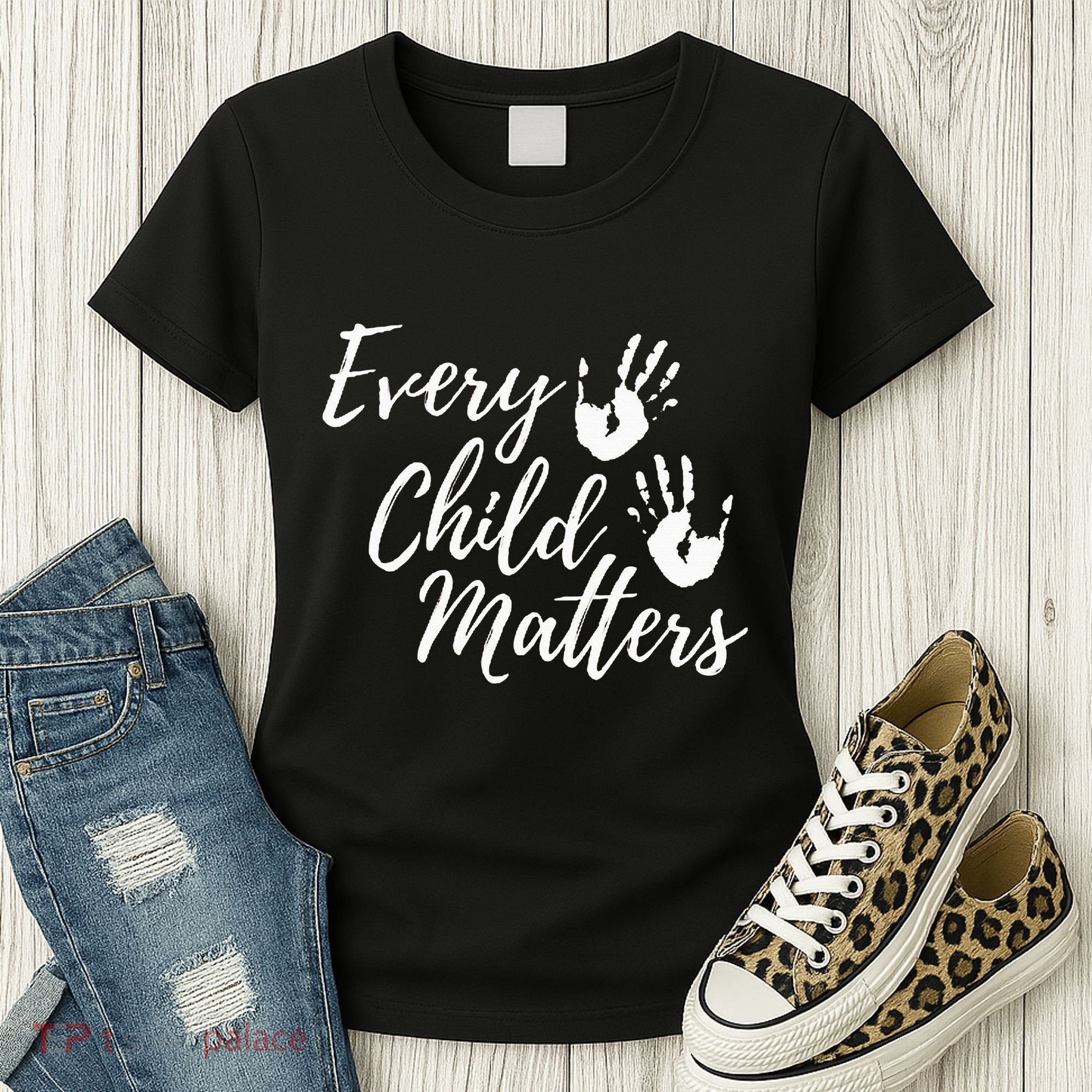Every Child In Matters Orange Day Kindness Equality Unity Women's T-Shirt