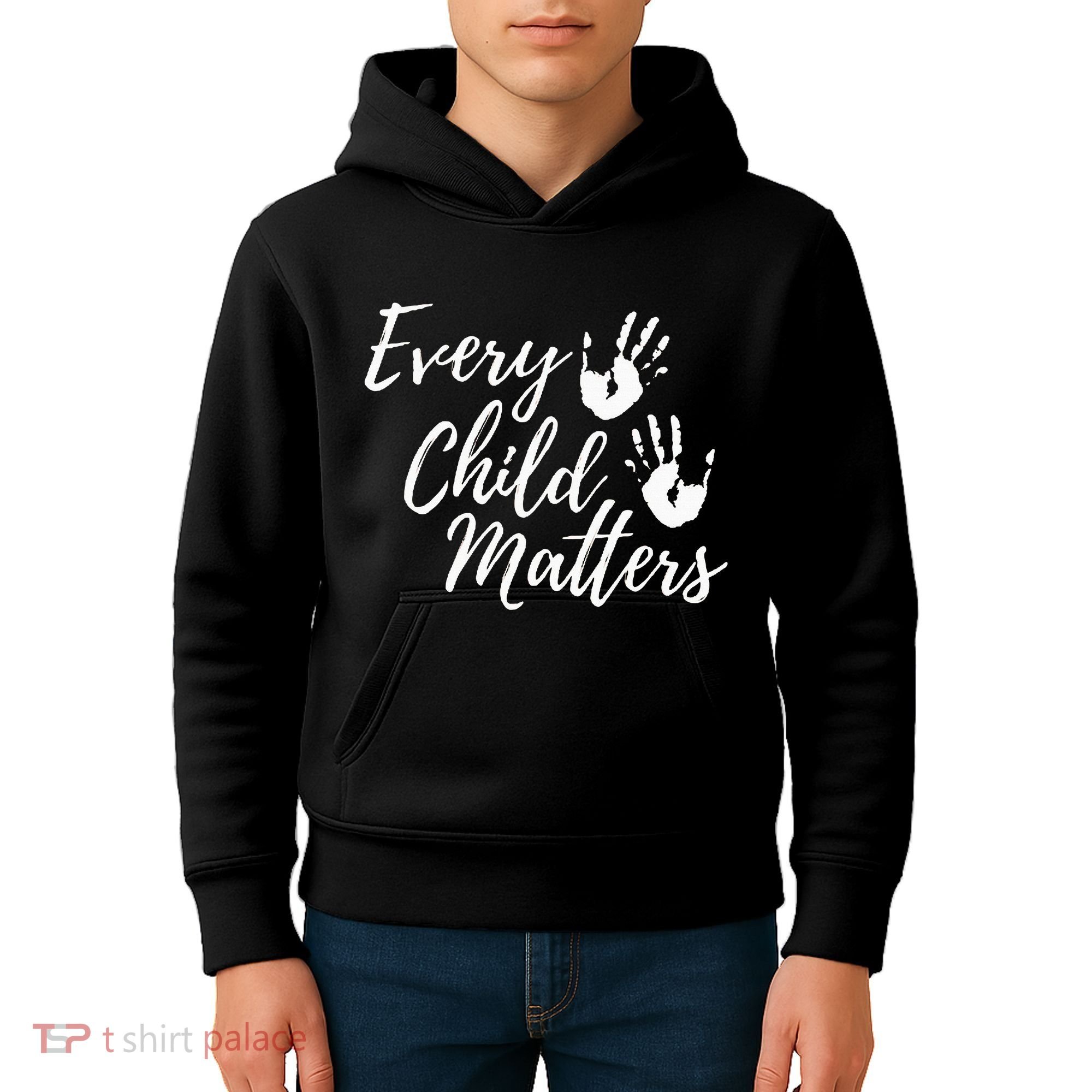 Every Child In Matters Orange Day Kindness Equality Unity Kids Hoodie