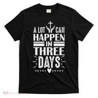 Easter Christian Jesus Cross Celebration Resurrection 3 Days T-Shirt thumb 0