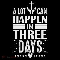 Easter Christian Jesus Cross Celebration Resurrection 3 Days Women's Hoodie thumb 2