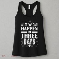 Easter Christian Jesus Cross Celebration Resurrection 3 Days Women's Tank Top thumb 3