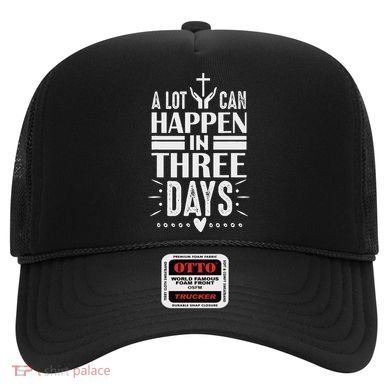 Easter Christian Jesus Cross Celebration Resurrection 3 Days Hat