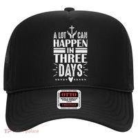 Easter Christian Jesus Cross Celebration Resurrection 3 Days Hat thumb 0