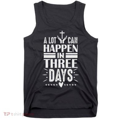 Easter Christian Jesus Cross Celebration Resurrection 3 Days Tank Top