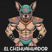  El Chihuahuador Lucha Libre Mexican Wrestler Wrestling Luchador Polo thumb 3