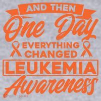 Everything Changed Leukemia Awareness Women's Sweatshirt thumb 2