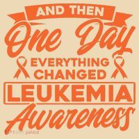 Everything Changed Leukemia Awareness Tote Bag thumb 4