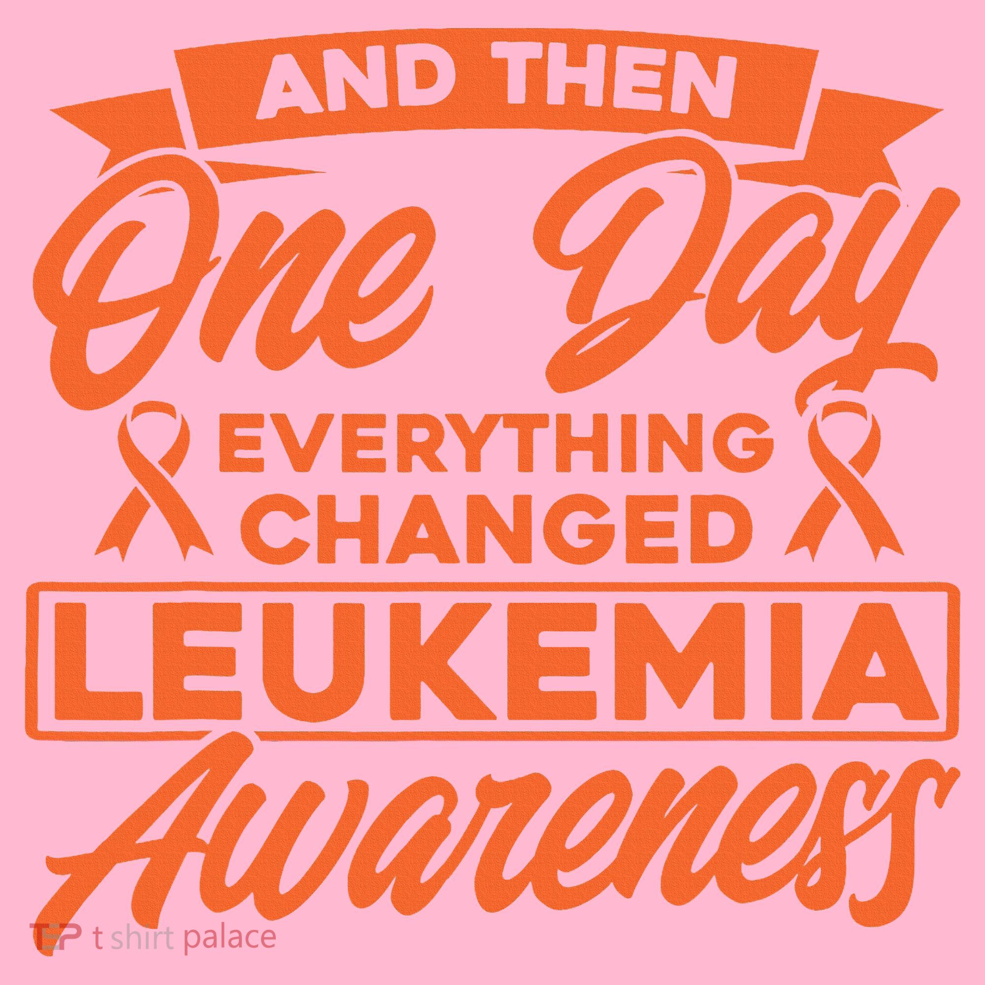 Everything Changed Leukemia Awareness Coaster