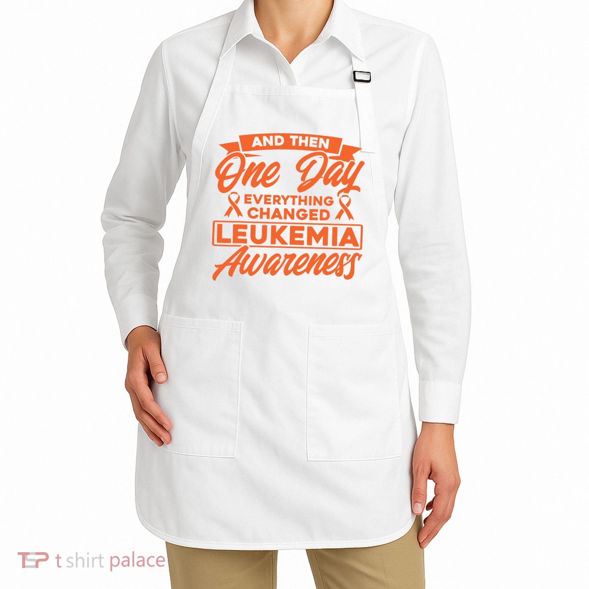 Everything Changed Leukemia Awareness Apron