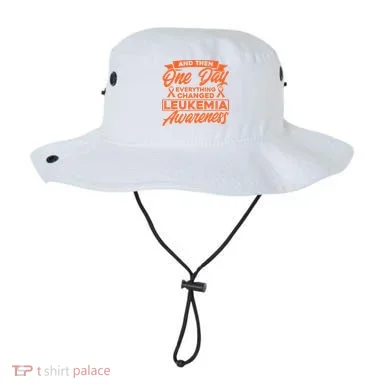 Everything Changed Leukemia Awareness Bucket Hat