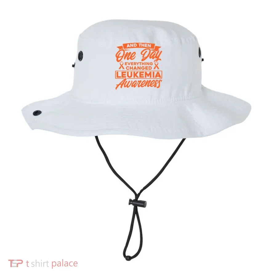 Everything Changed Leukemia Awareness Bucket Hat