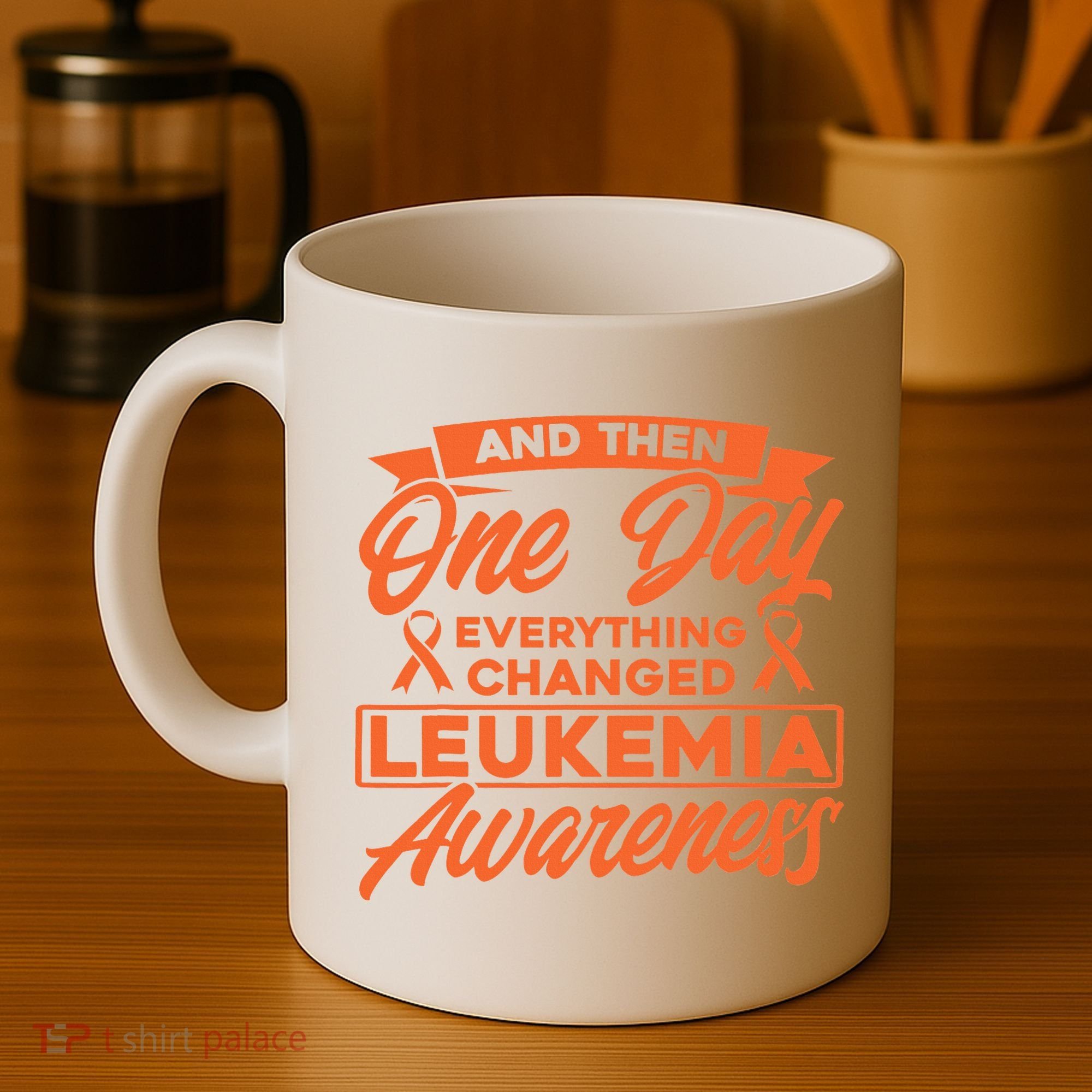 Everything Changed Leukemia Awareness Coffee Mug