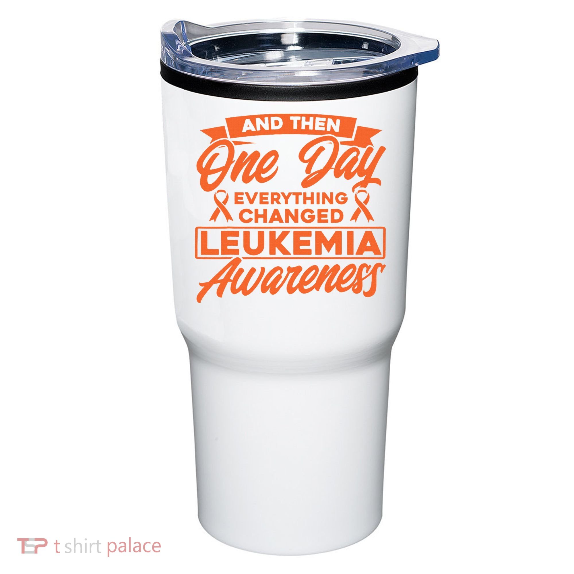 Everything Changed Leukemia Awareness Tumbler