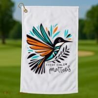 Every Child Matters Unity Day Anti Bullying Golf Towel thumb 1