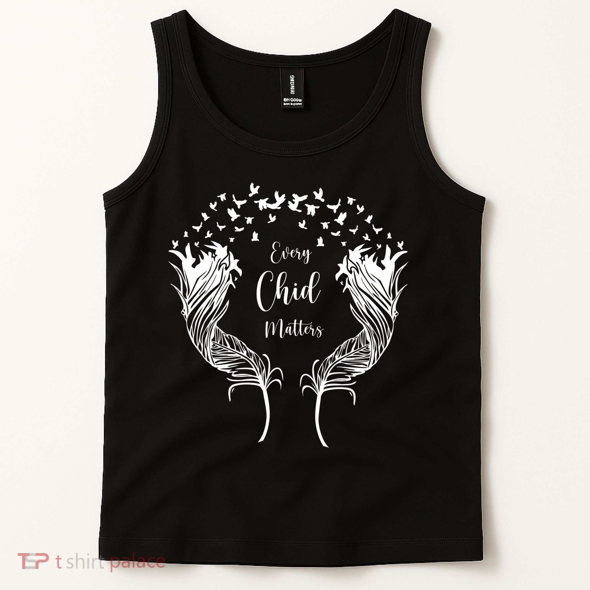Every Child Matters Orange, Kindness And Equality Tank Top
