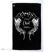 Every Child Matters Orange, Kindness And Equality Golf Towel thumb 0