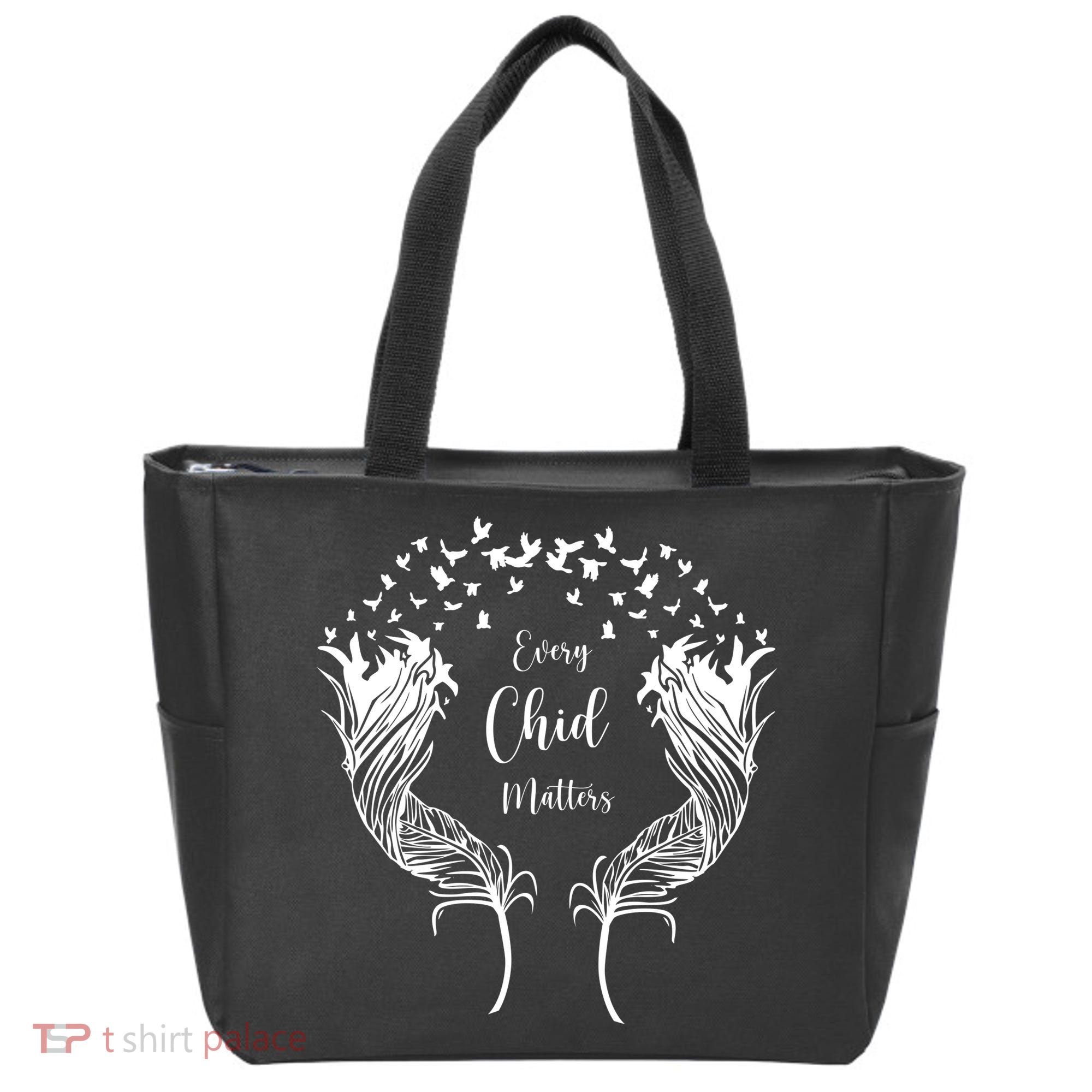 Every Child Matters Orange, Kindness And Equality Tote Bag