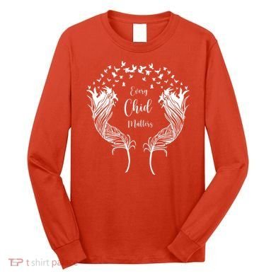 Every Child Matters Orange, Kindness And Equality Long Sleeve Shirt